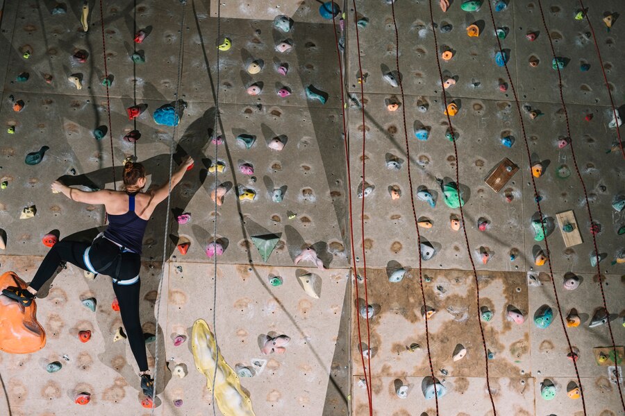 What is Trad Climbing