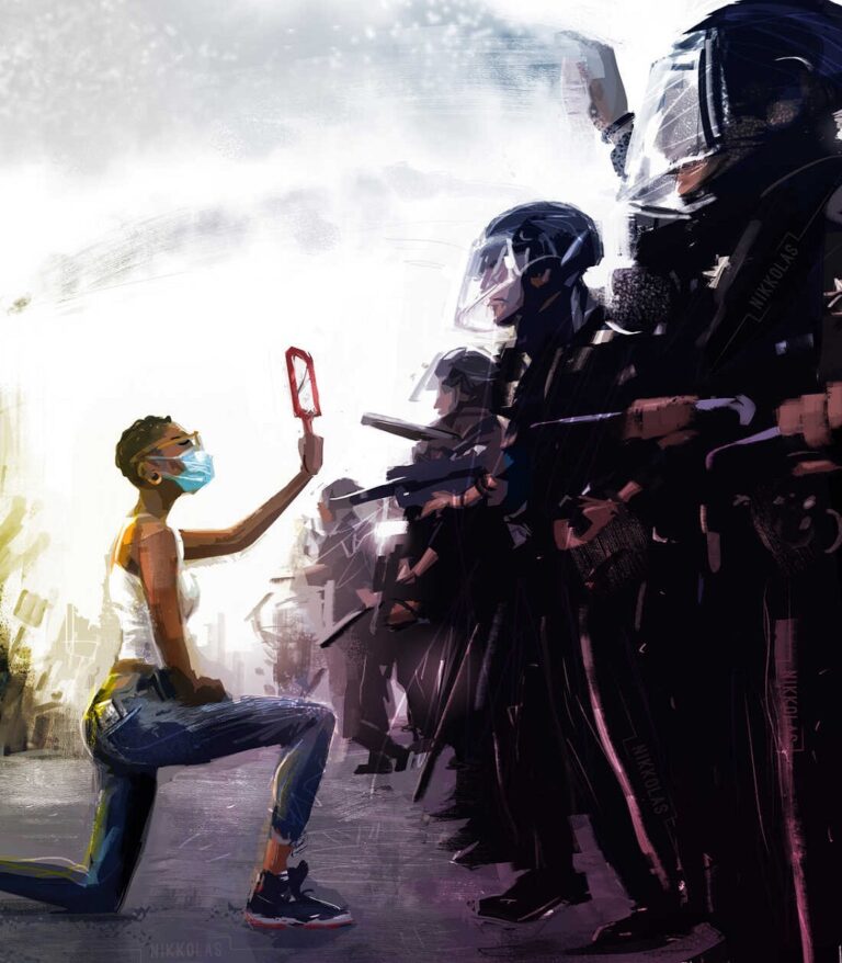 The Brushstrokes of Change: The Role of Art in Social Justice Movements